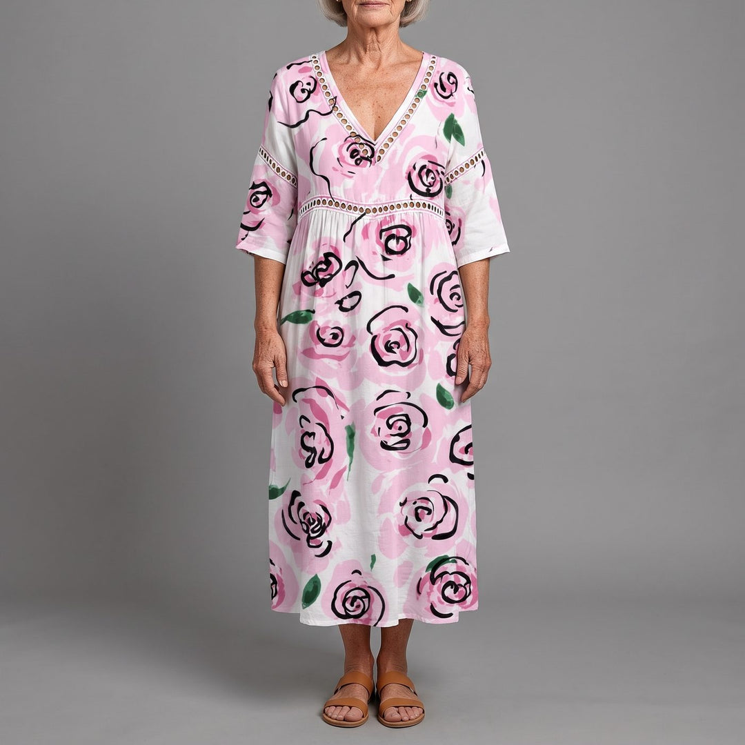 AMBER dress in Pink