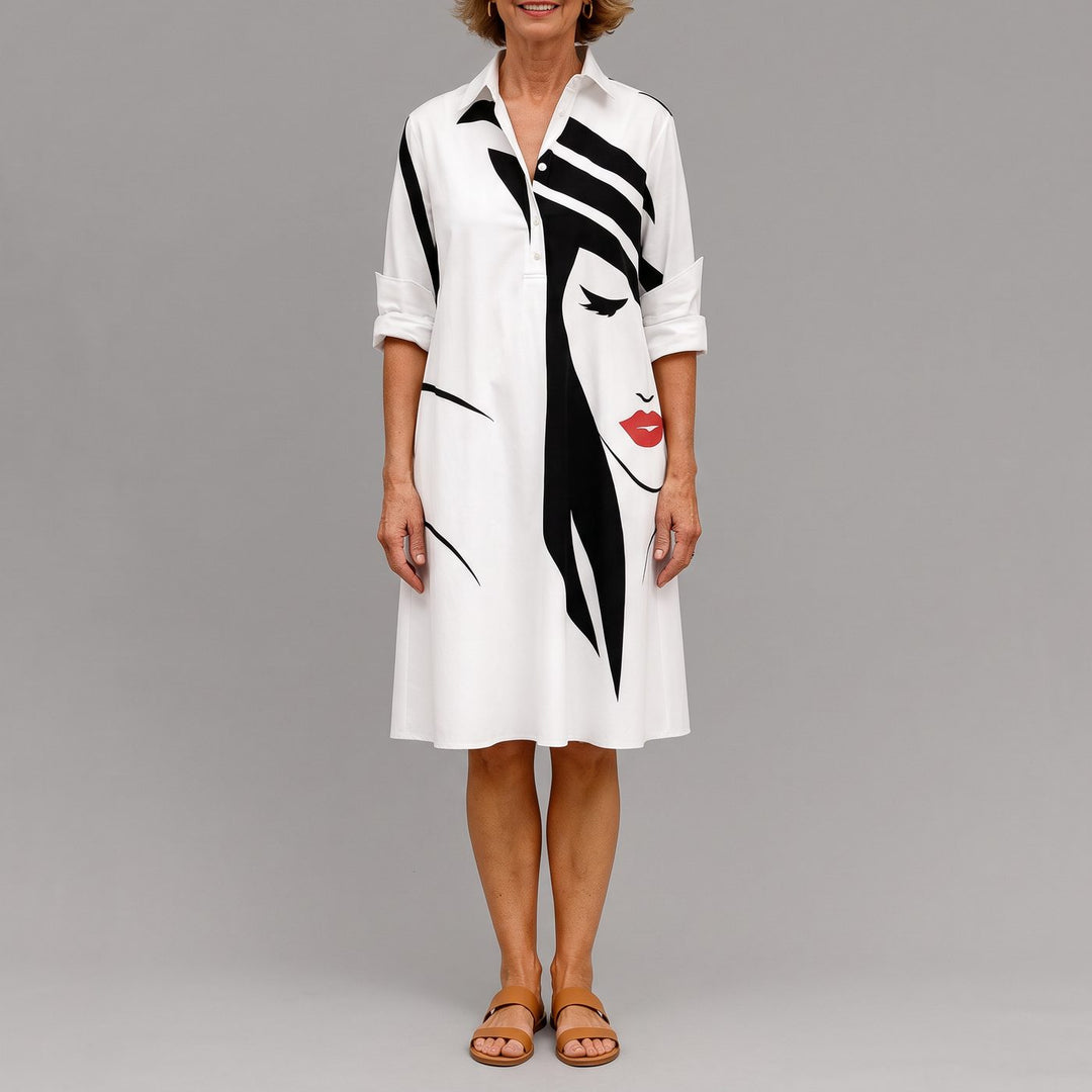 BELLA dress in White