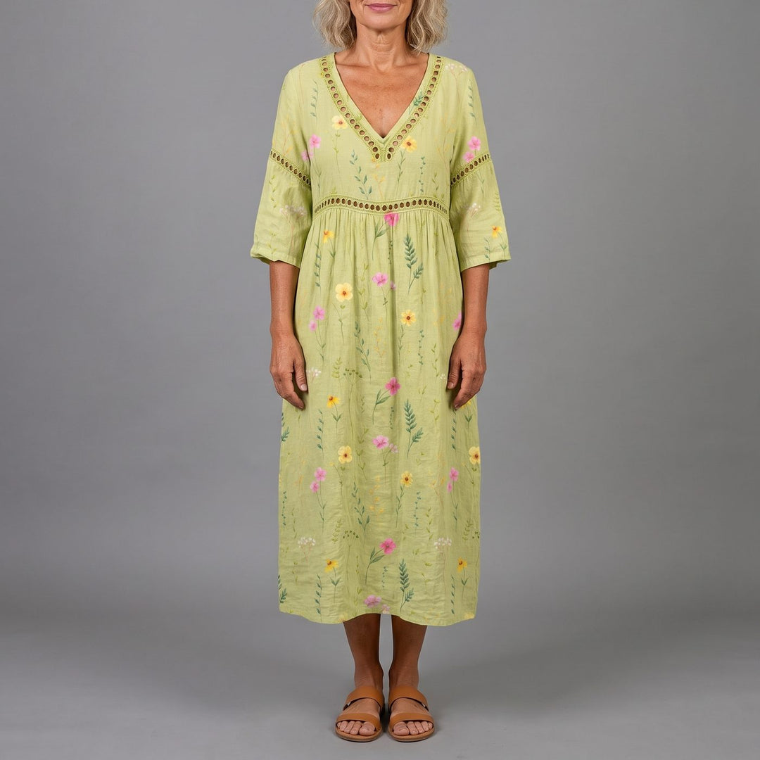 ELSIE dress in Light Green
