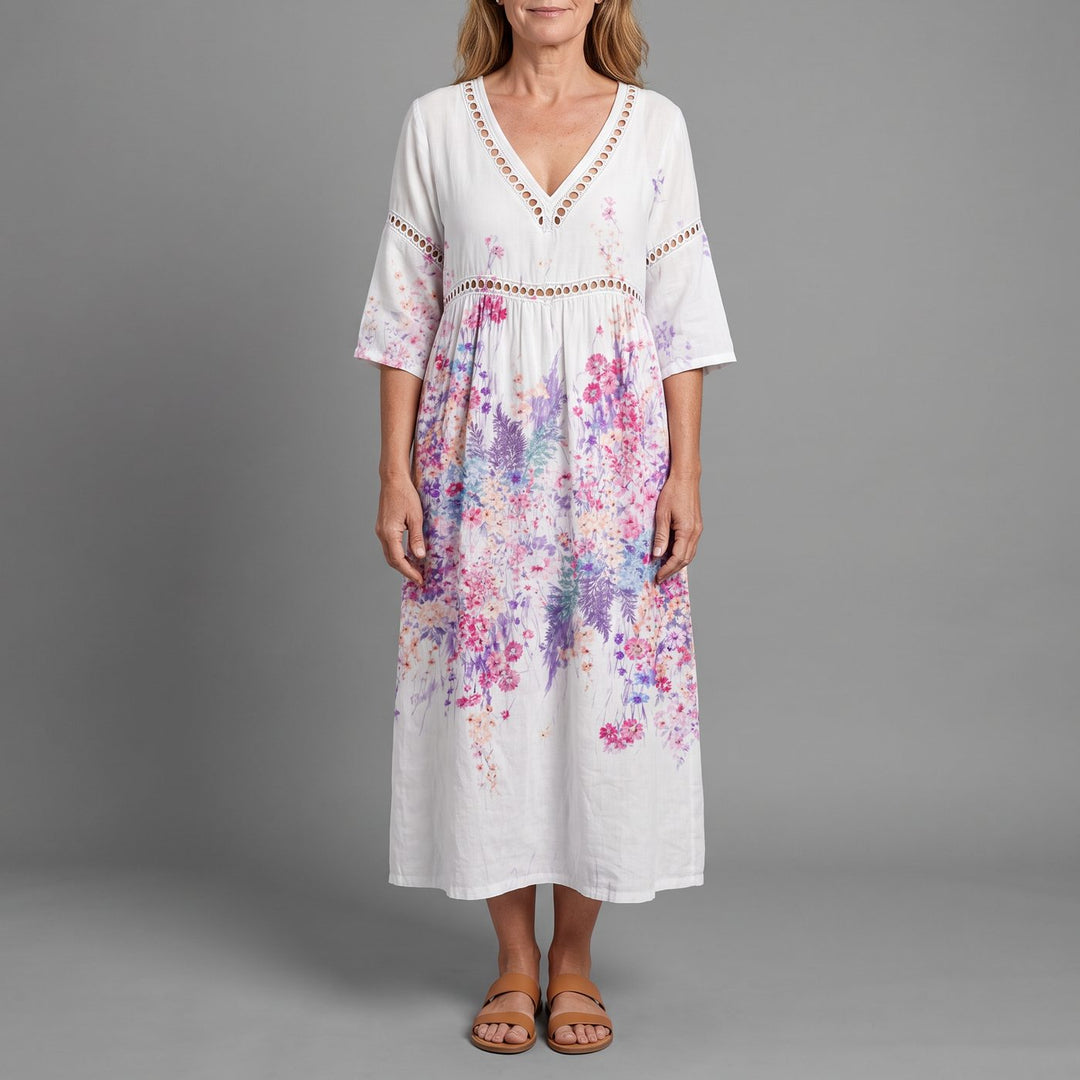 EMILY dress in White