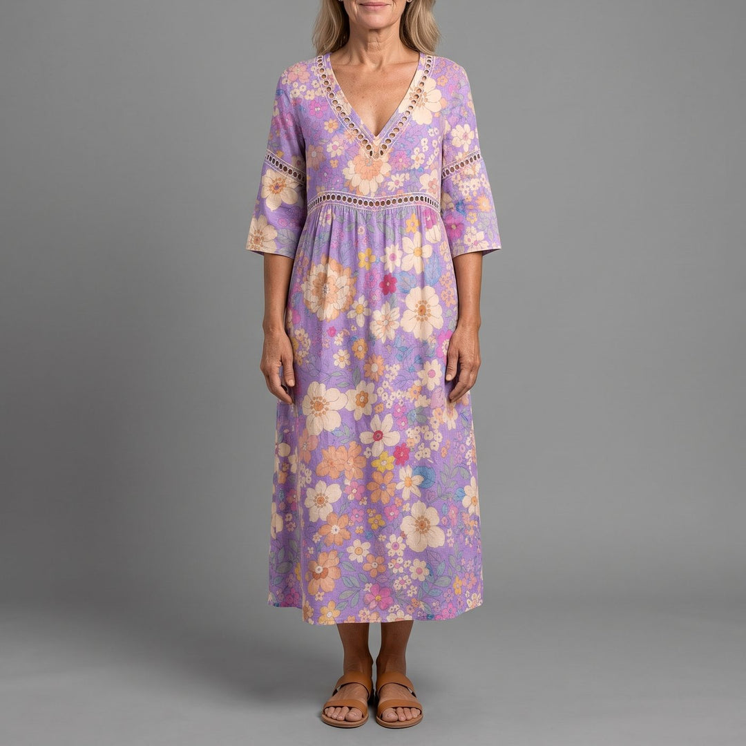 LAYLA dress in Purple