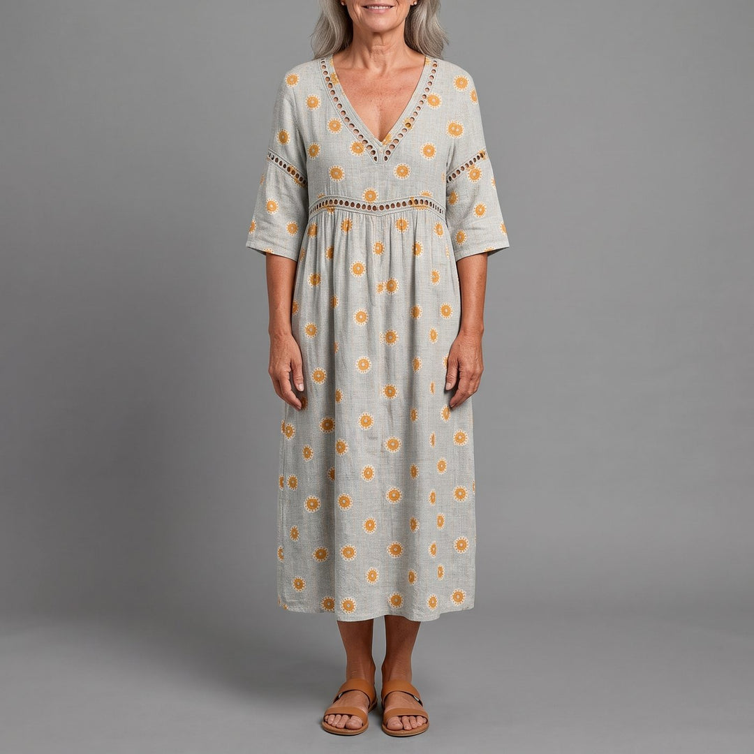 LILY dress in Grey