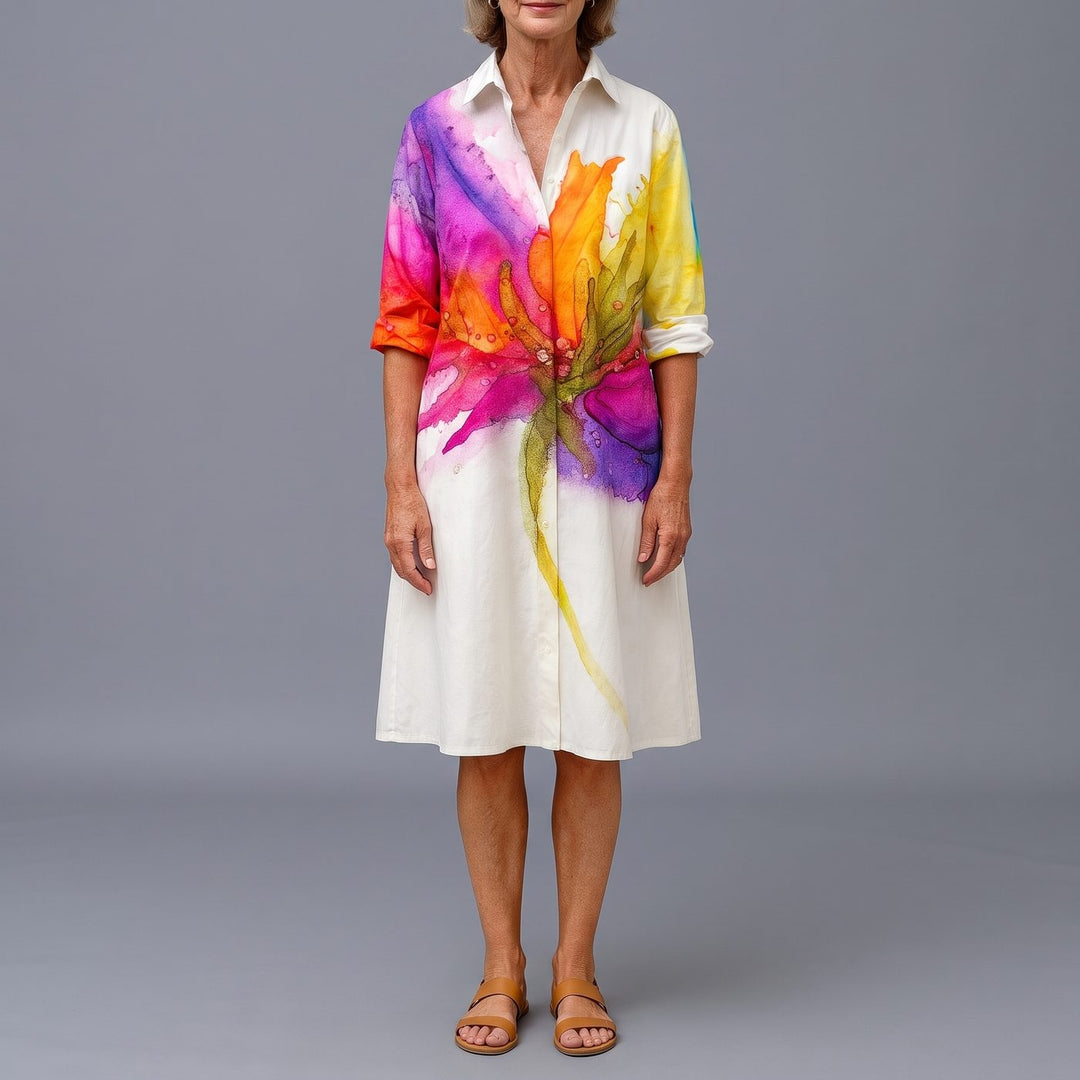 LYDIA dress in Multicolour