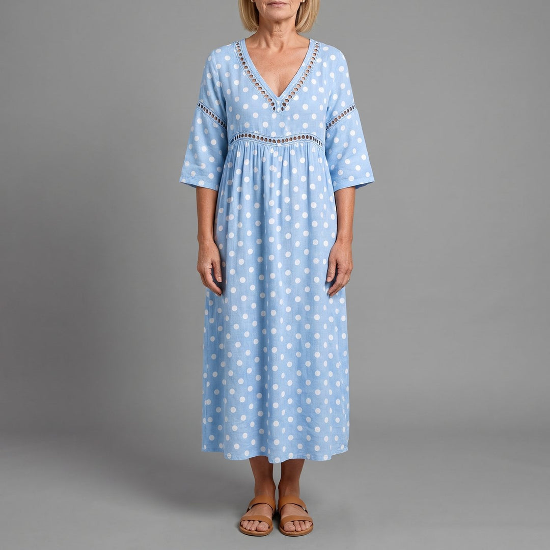 OLIVIA dress in Blue
