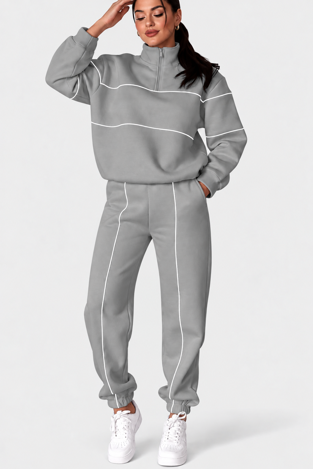 ALESSYANNA | COMFORTABLE TWO-PIECE LOUNGE SET