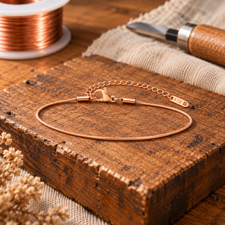 LUCY | COPPER ANKLET