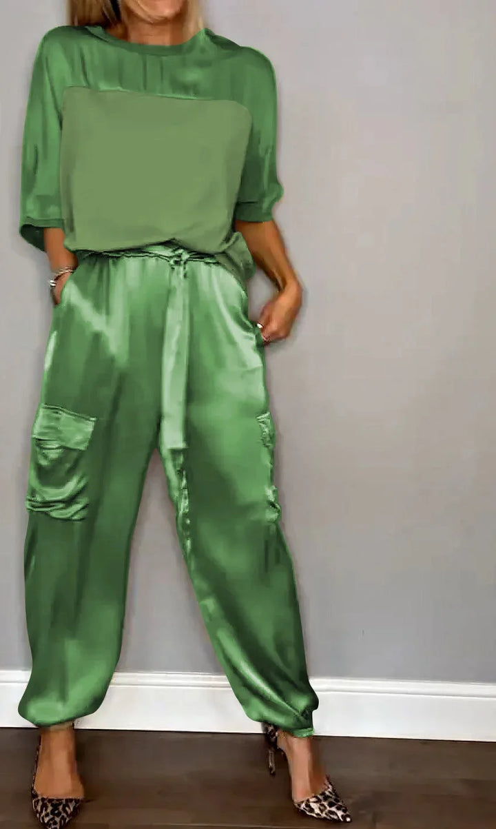 ROSELYN | LUXE FLOWING TWO PIECE SET