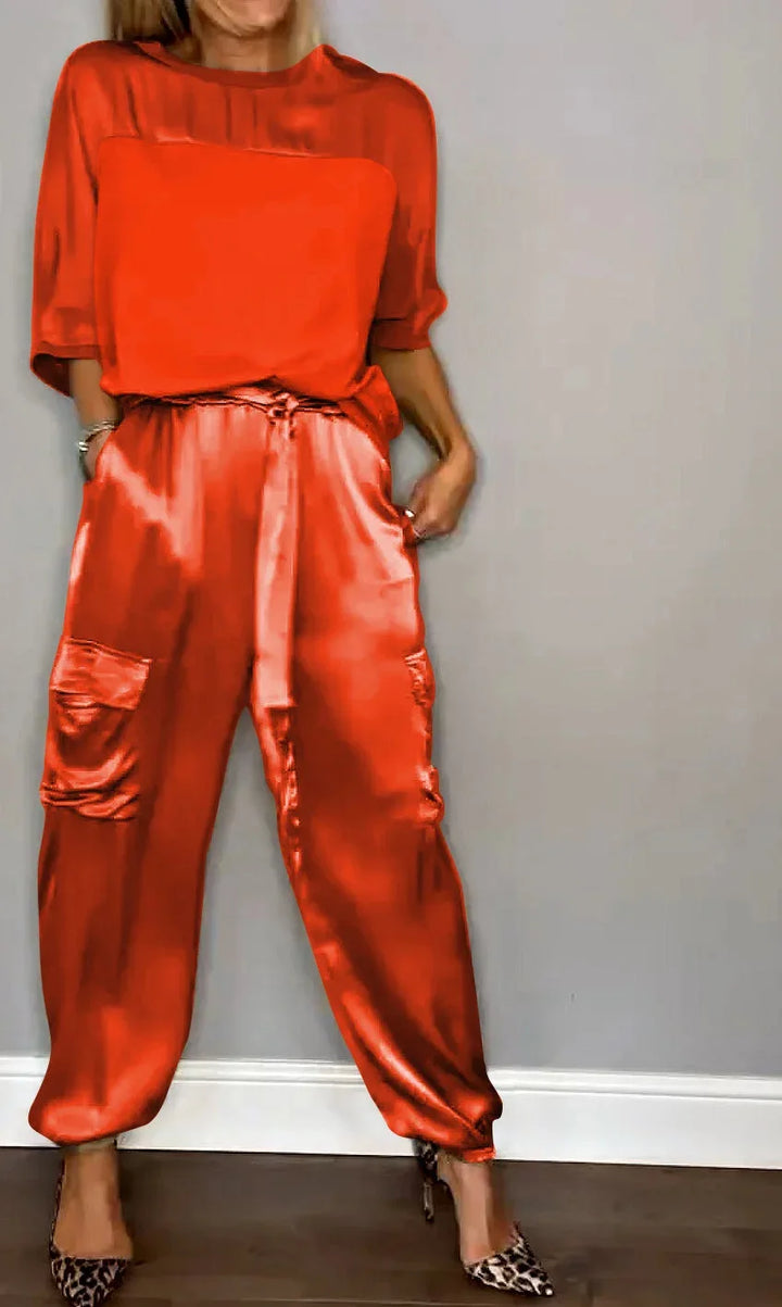 ROSELYN | LUXE FLOWING TWO PIECE SET