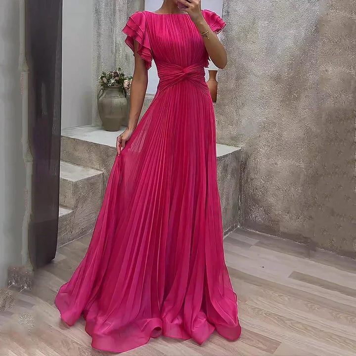 ABIGAIL | PLEATED EVENING DRESS
