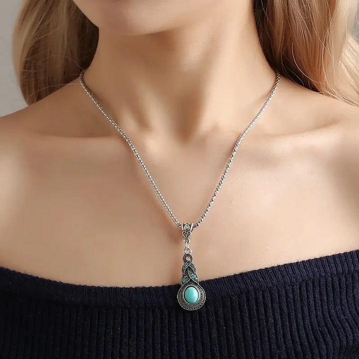 MADISON | VINTAGE TURQUOISE STONES JEWELLERY SET