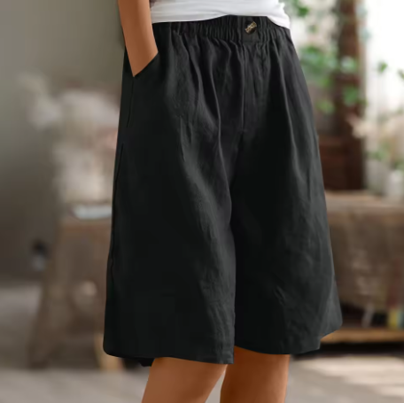 GOLDIE | WIDE COMFORTABLE LEISURE SHORTS