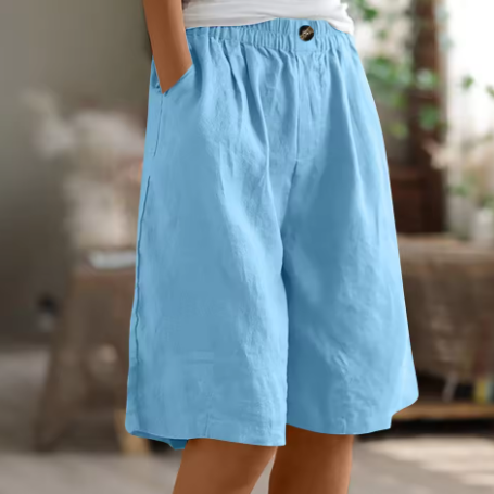 GOLDIE | WIDE COMFORTABLE LEISURE SHORTS