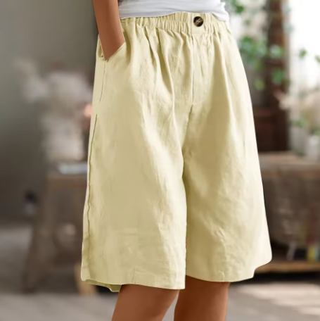 GOLDIE | WIDE COMFORTABLE LEISURE SHORTS