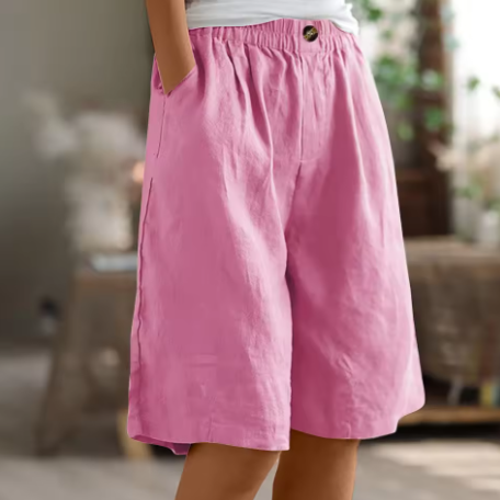 GOLDIE | WIDE COMFORTABLE LEISURE SHORTS