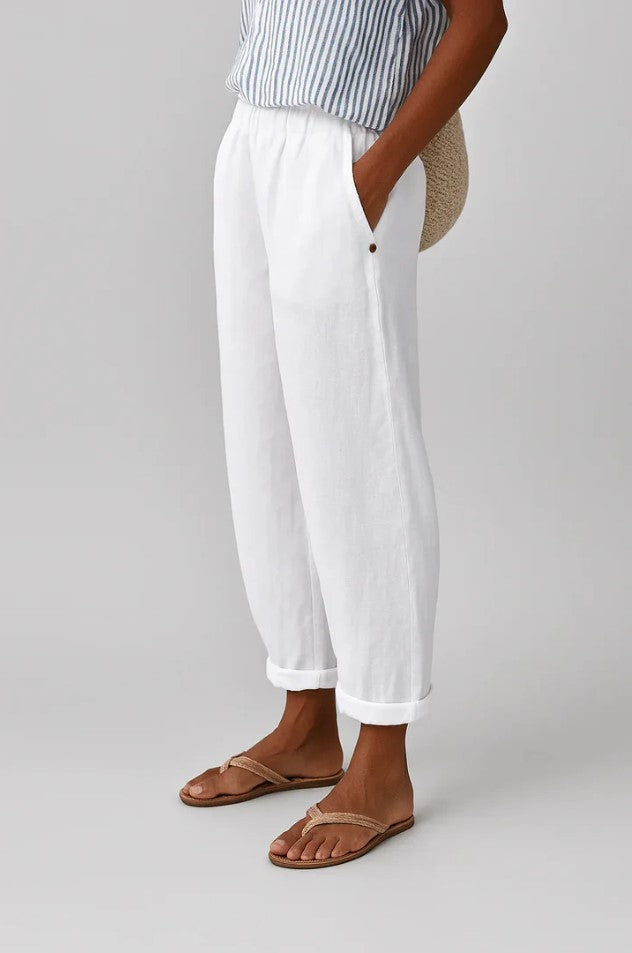 ROMINA | TIMELESS LINEN-COTTON TROUSERS