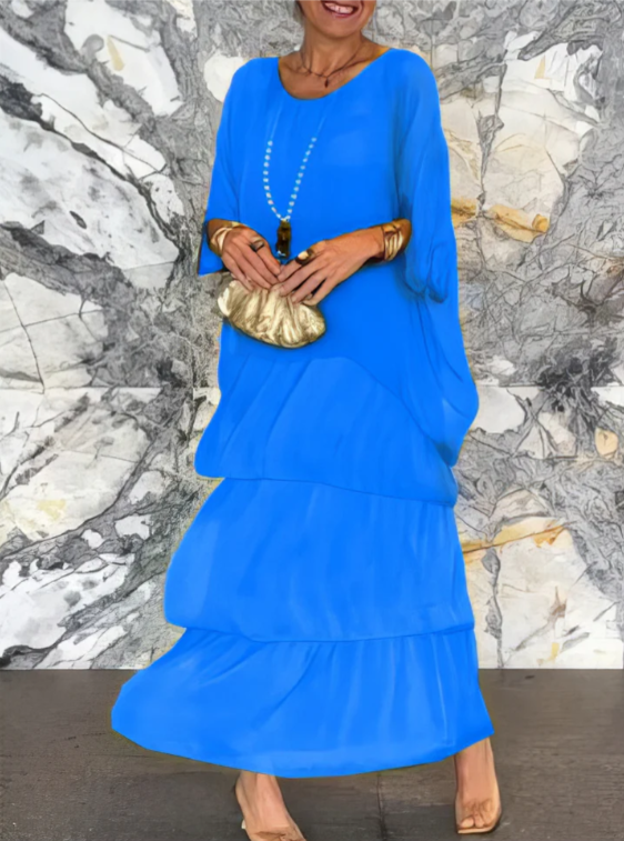 ADELE | ELEGANT FLUID MAXI DRESS