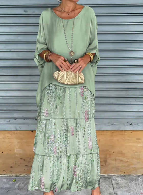 ADELE | ELEGANT FLUID MAXI DRESS