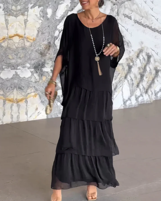ADELE | ELEGANT FLUID MAXI DRESS