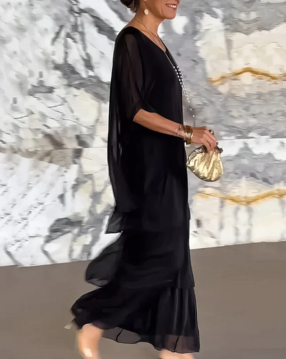 ADELE | ELEGANT FLUID MAXI DRESS