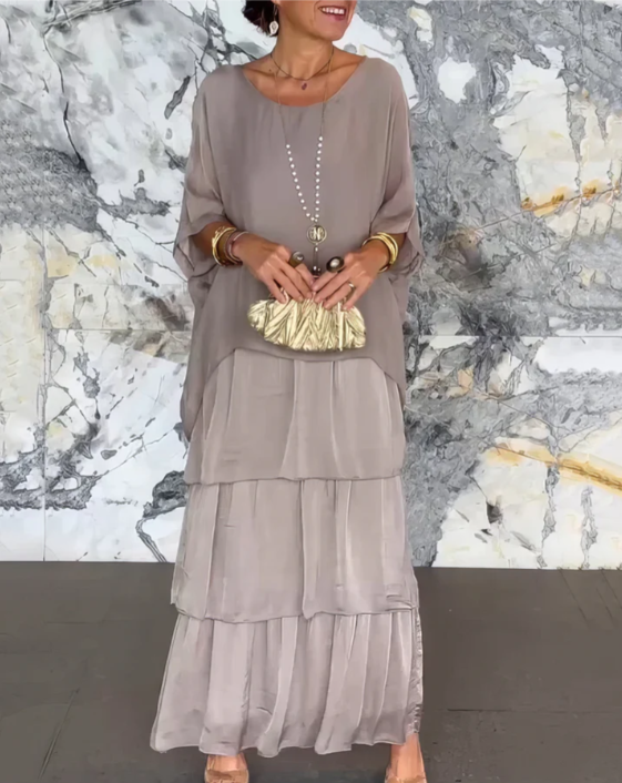 ADELE | ELEGANT FLUID MAXI DRESS