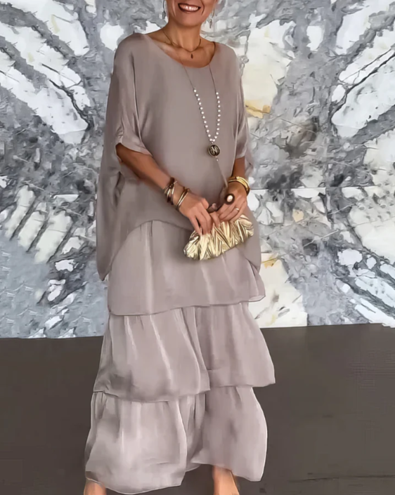 ADELE | ELEGANT FLUID MAXI DRESS