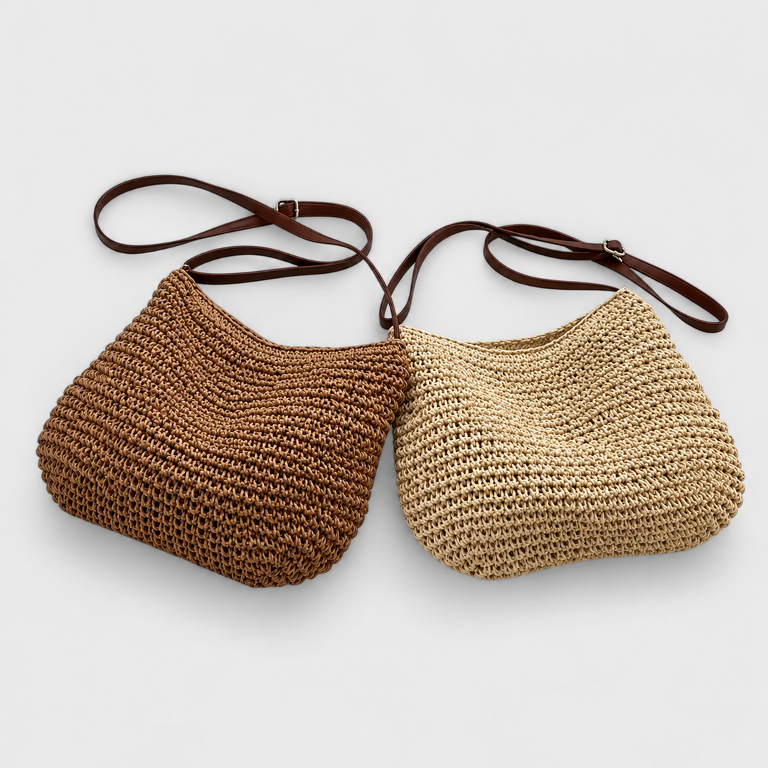 KATHY | WOVEN SHOULDER BAG