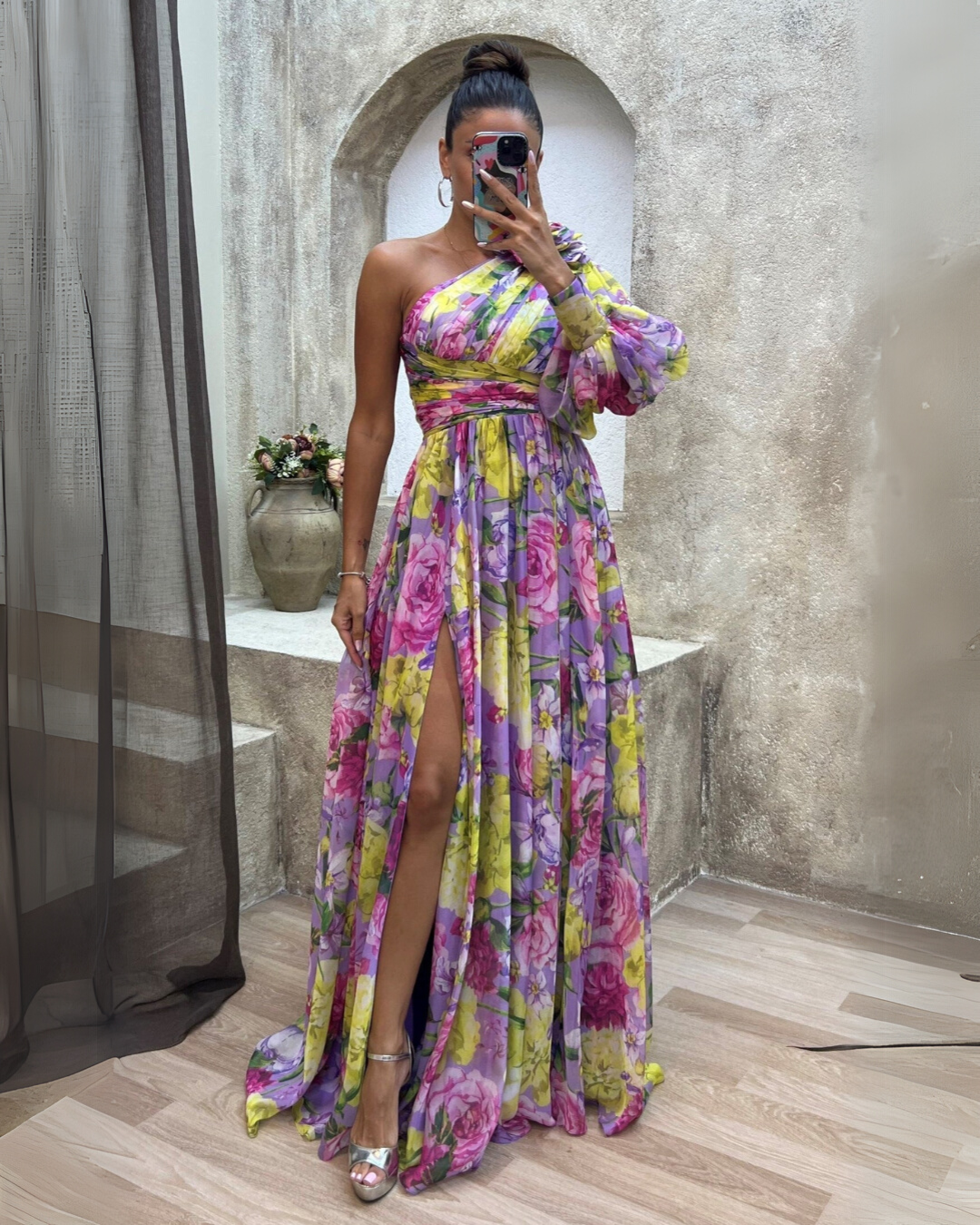 EVELYN | BLOSSOM DRAMA DRESS