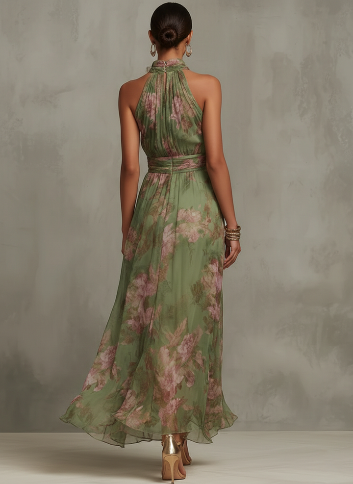AUDREY | ELEGANT FLORAL SUMMER DRESS