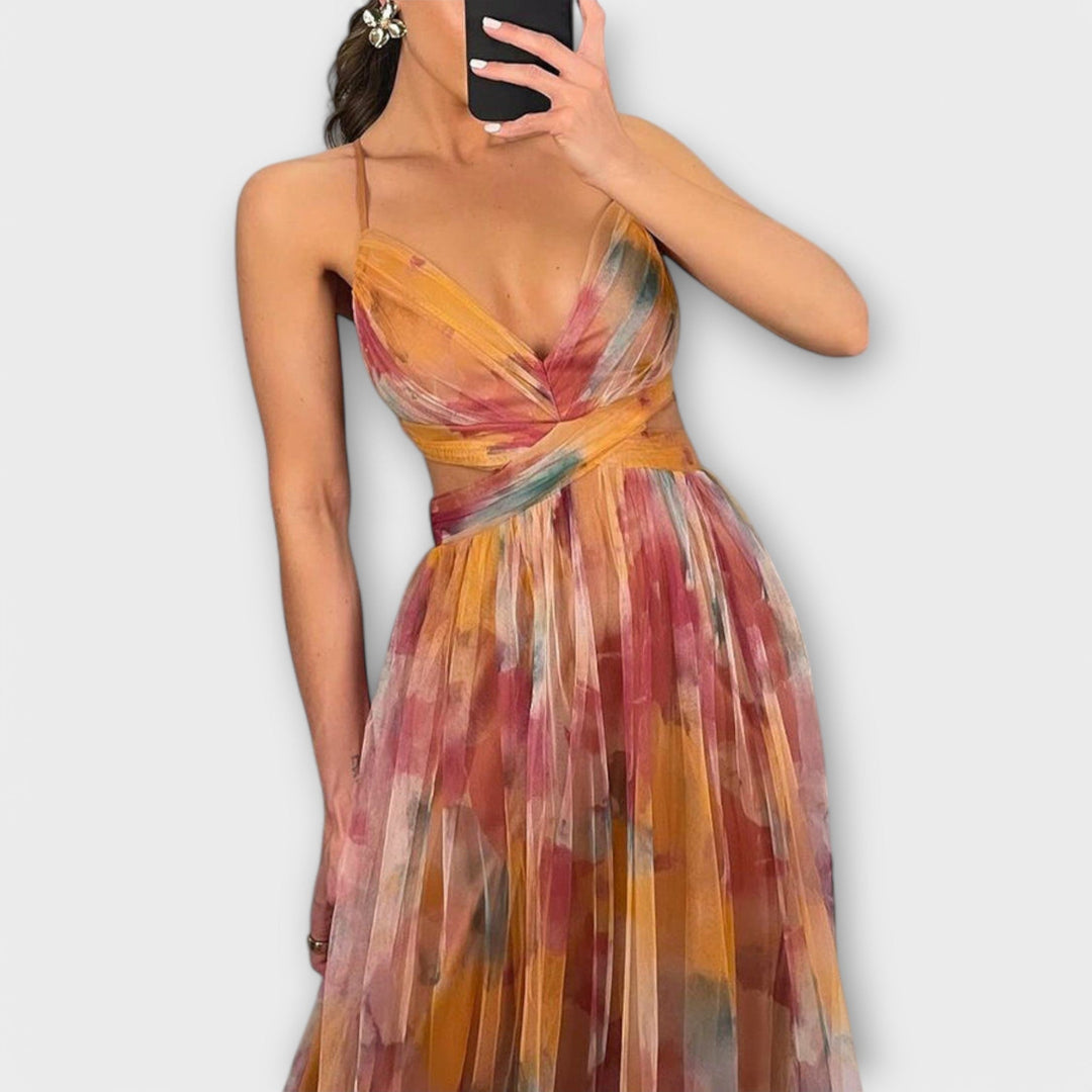 OLIVIA | MAXI KNIT DRESS – ELEGANT AND SHAPING
