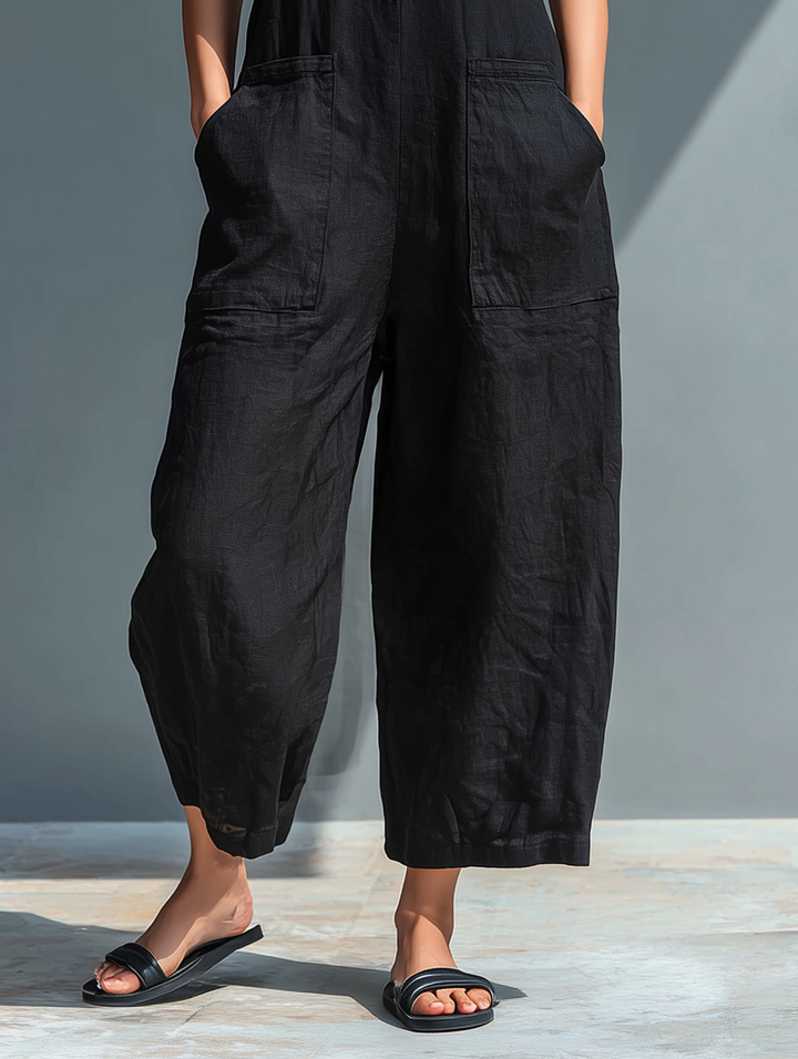 IRENE | ELEGANT SLEEVELESS JUMPSUIT
