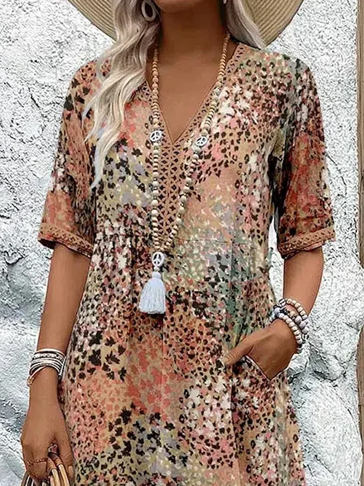 DARLENE | VIBRANT MIDI DRESS