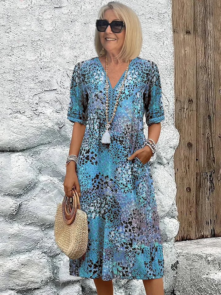 DARLENE | VIBRANT MIDI DRESS
