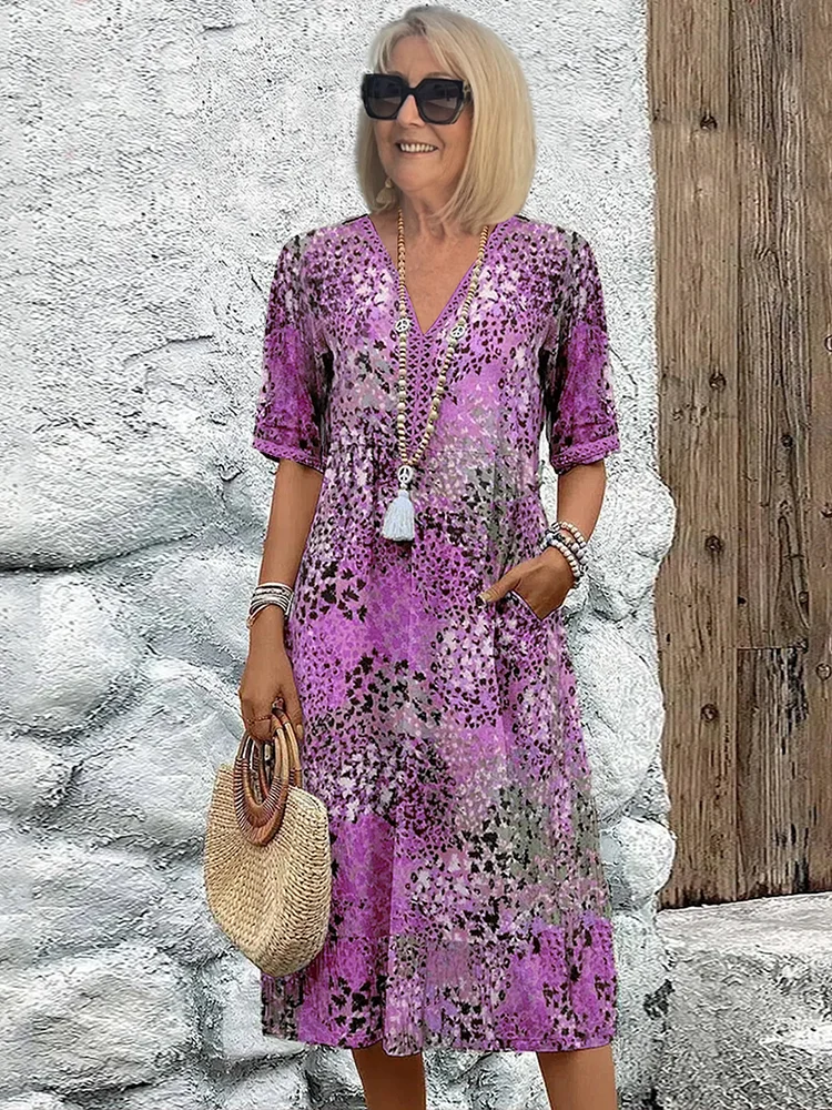 DARLENE | VIBRANT MIDI DRESS