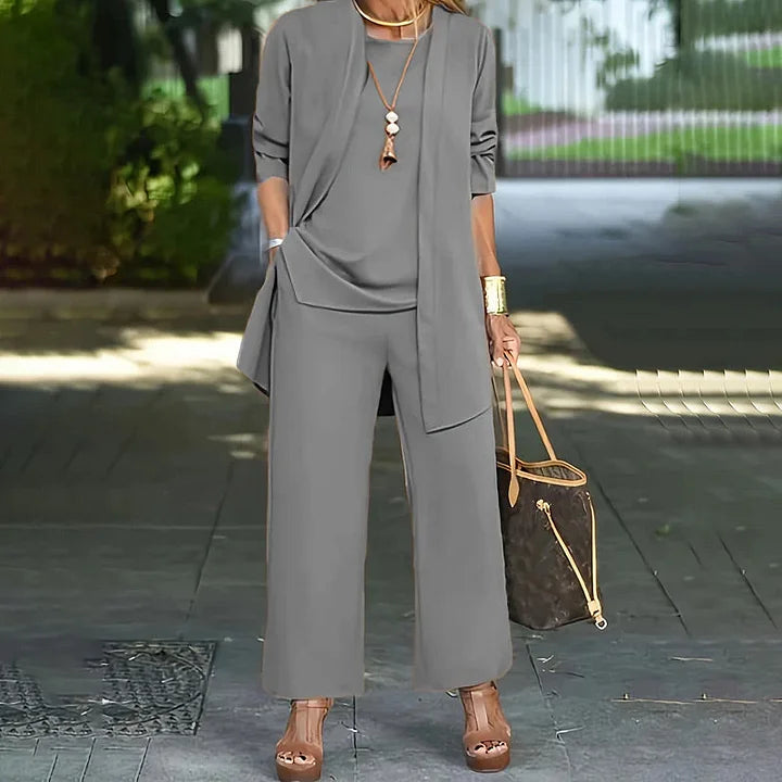 KAEVIA | 3-PIECE LOOSE FIT LOUNGE SET