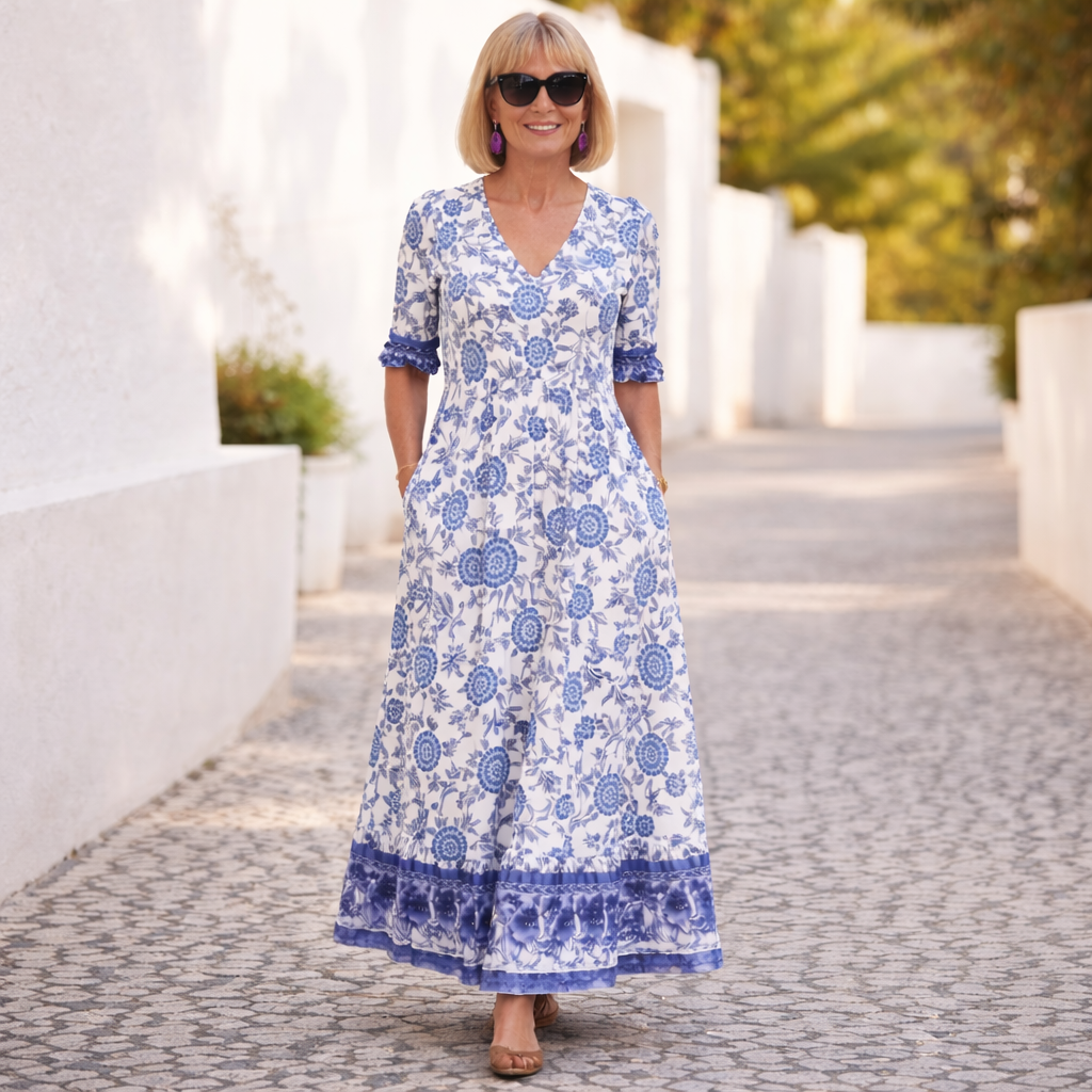 ELLY | FLORAL MAXI DRESS