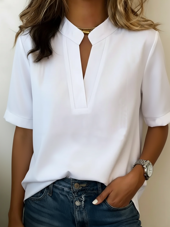 WILLA | ELEGANT BLOUSE WITH REFINED COLLAR