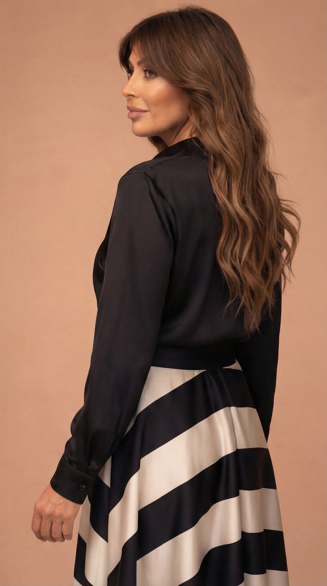 MILA | STRIPED MAXI DRESS