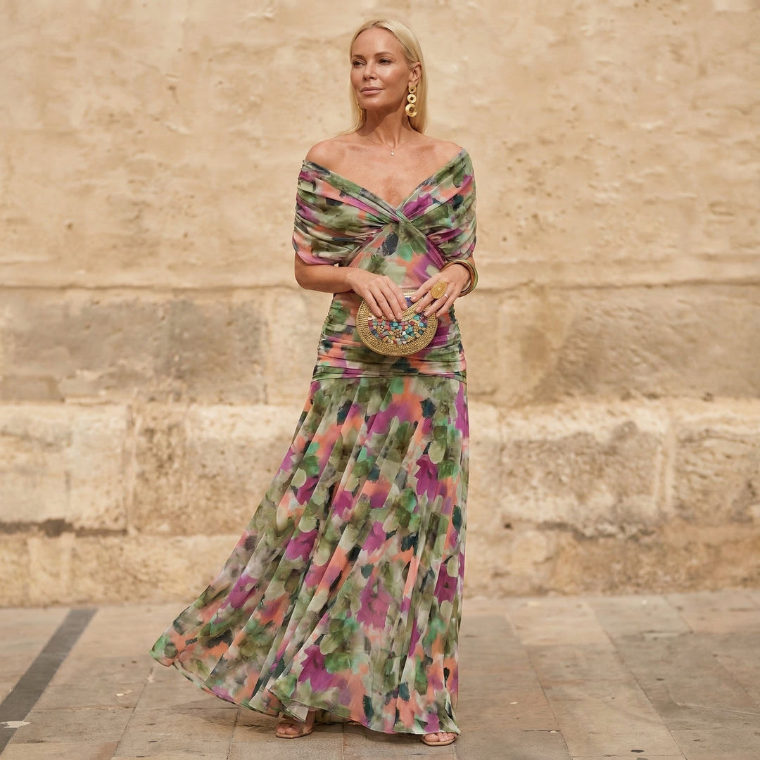 FLORENDRA | ELEGANT FLORAL DRESS