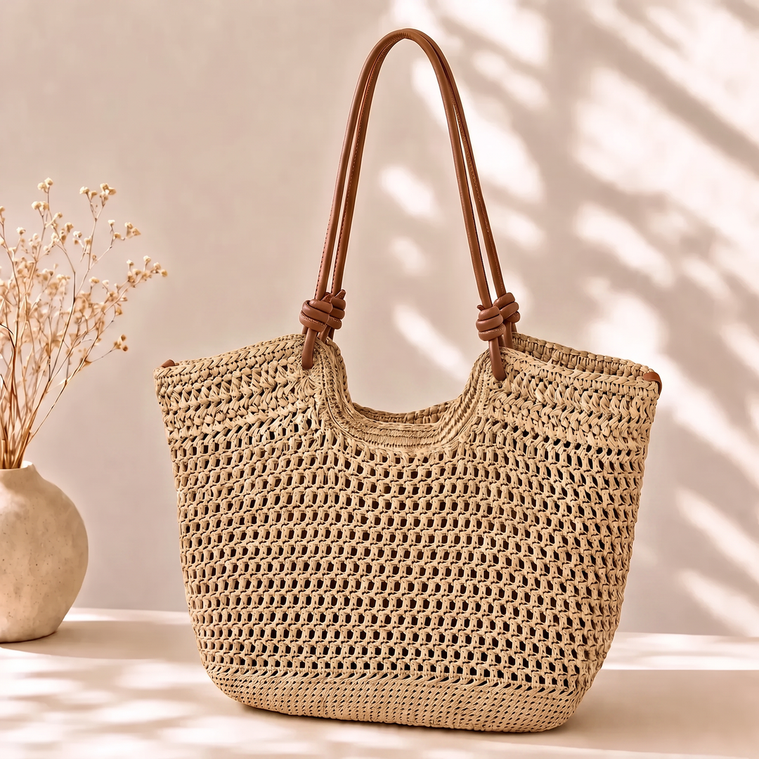 MAREN | CROCHET BEACH TOTE