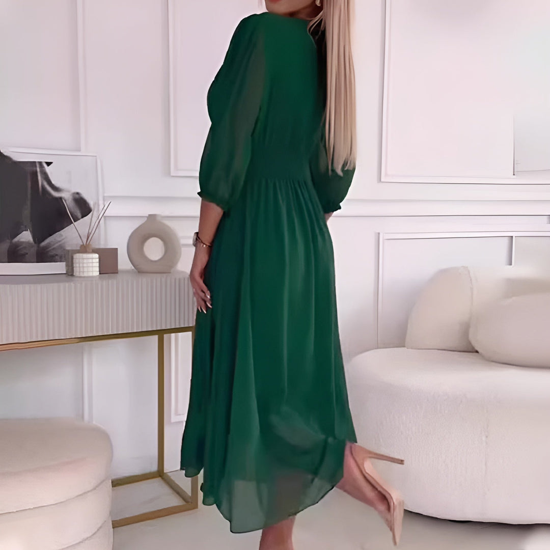 AURORA | ELEGANT WRAP DRESS