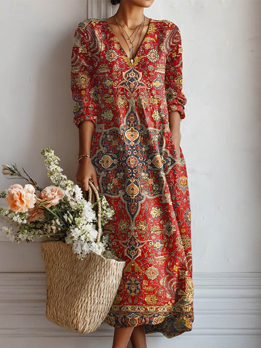 DIVA | RED EVERYDAY COMFORT DRESS