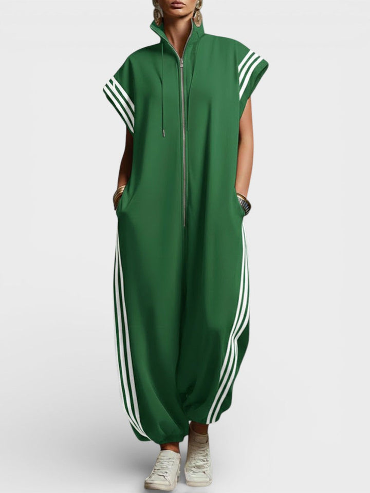DOLORES | ZIP NECK JUMPSUIT
