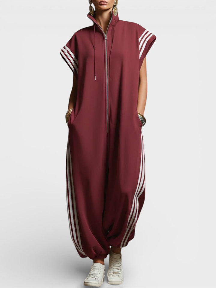 DOLORES | ZIP NECK JUMPSUIT