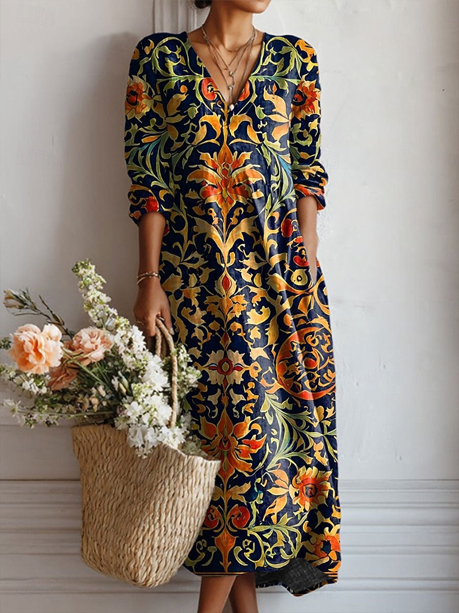 YANA | NAVY EVERYDAY COMFORT DRESS