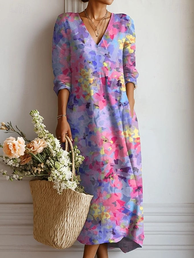 JAYDE | PURPLE EVERYDAY COMFORT DRESS