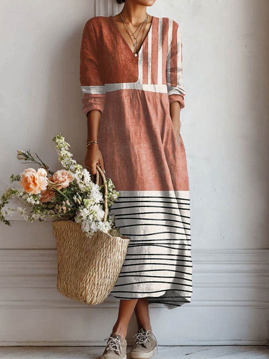 CHELSEA | TERRACOTTA EVERYDAY COMFORT DRESS